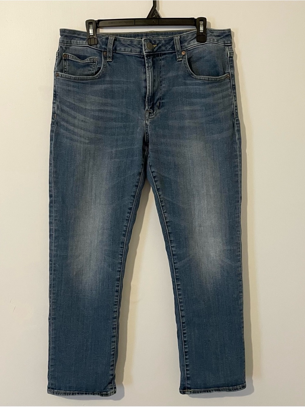American Eagle Outfitters Men’s Denim Jeans Original Straight Leg Size 34 x 30
